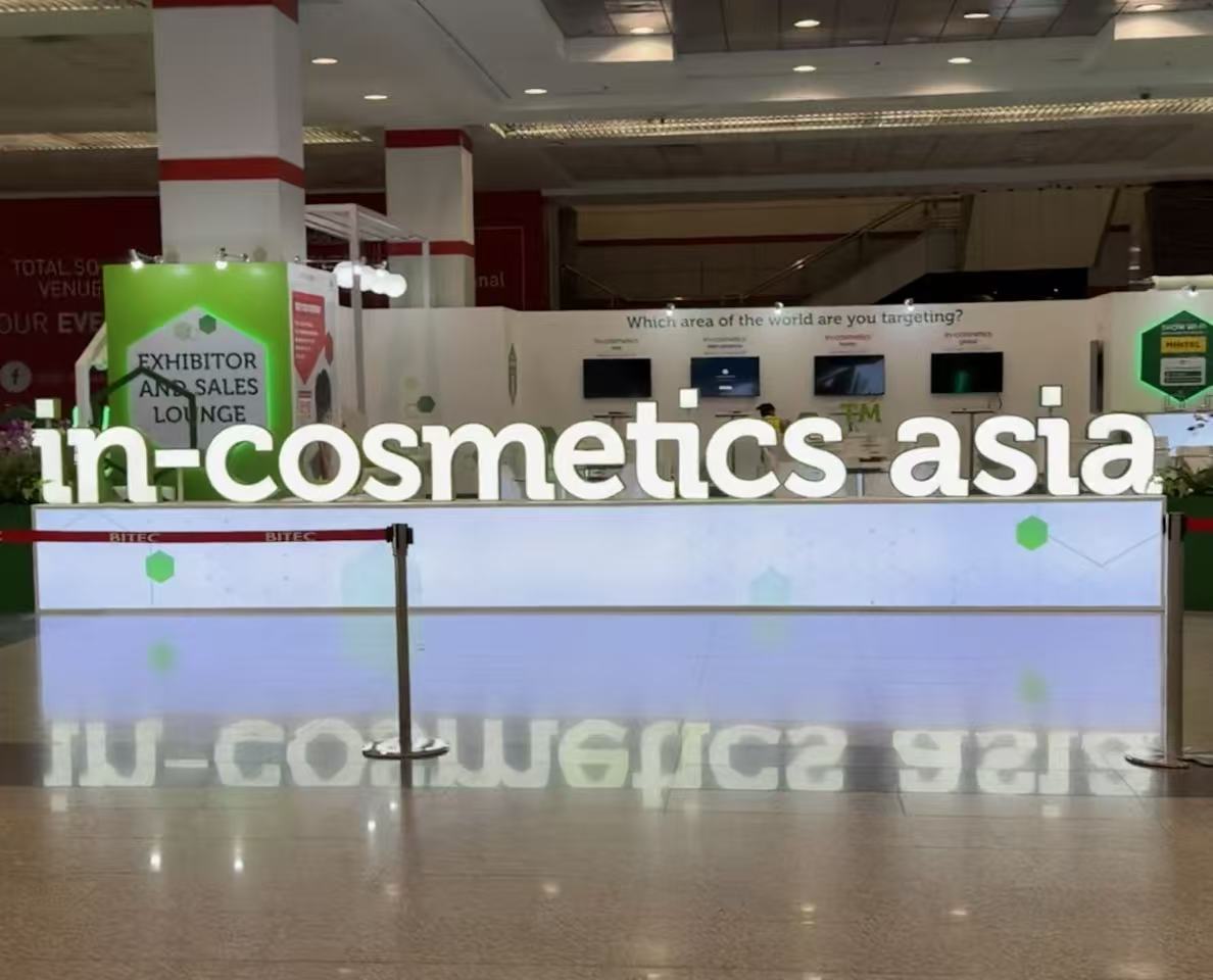 Synlotic Biotech In-Cosmetics Asia 2025 میں SynBio پاور کی نمائش کرتا ہے، مارکیٹ میں اہم دلچسپی حاصل کر رہا ہے۔ Synlotic Biotech In-Cosmetics Asia 2025 میں SynBio پاور کی نمائش کرتا ہے، مارکیٹ میں اہم دلچسپی حاصل کر رہا ہے۔